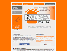 Tablet Screenshot of 3erre.com